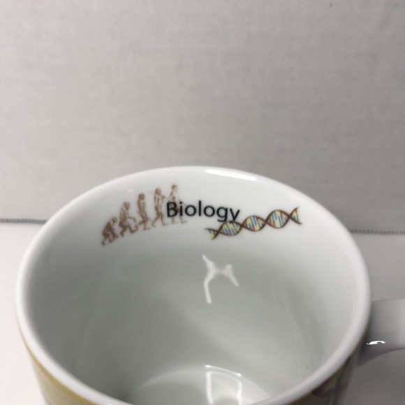 Konitz Mug of Knowledge Biology DNA Evolution Photosynthesis 16oz - Picture 4 of 6